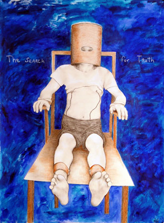 painting on paper